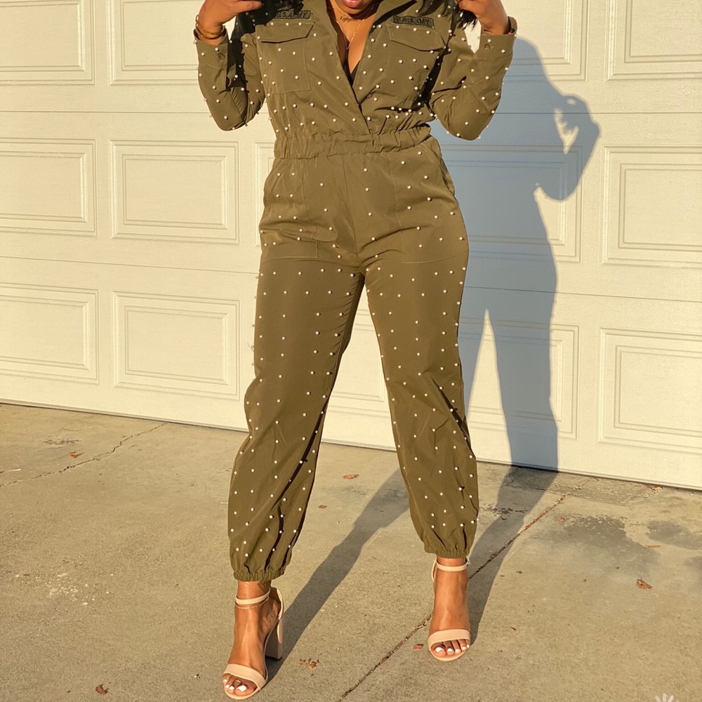 Pearl Service Jumpsuit